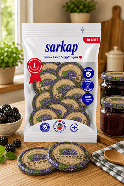 Sarkap Hijyenik Paketli 10'lu 82 mm Kapak - Jams - Blackberry