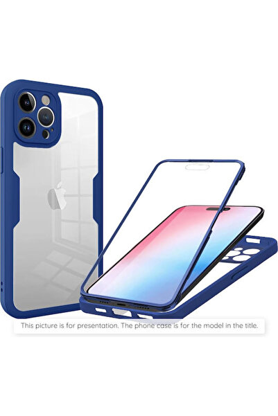 Techsuit ColorVerse 360 Πλήρες Σετ Προστασίας με Σκληρυμένο Γυαλί Μπλε Poco X...