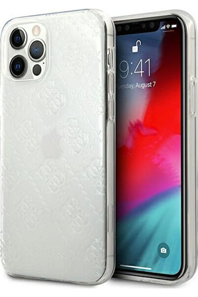 Guess Πίσω Κάλυμμα Σιλικόνης Διαφανές (iPhone 12 / 12 Pro) Κωδικός: GUHCP12M3...
