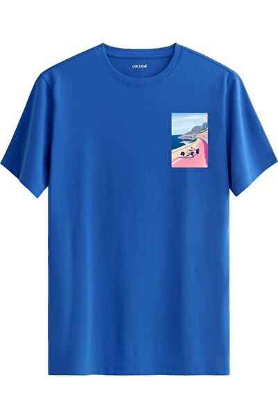 Colermi F1 Coast Race Themed Artistic T-Shirt