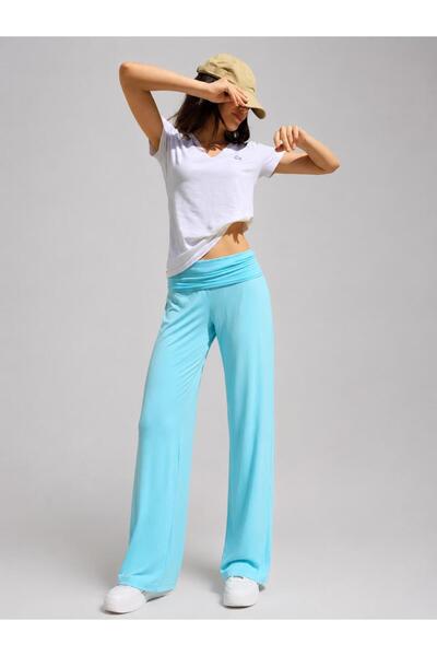 İsra Ayyıldız Moonstar Collection Sabduedd Coral teal Yoga Pantolon