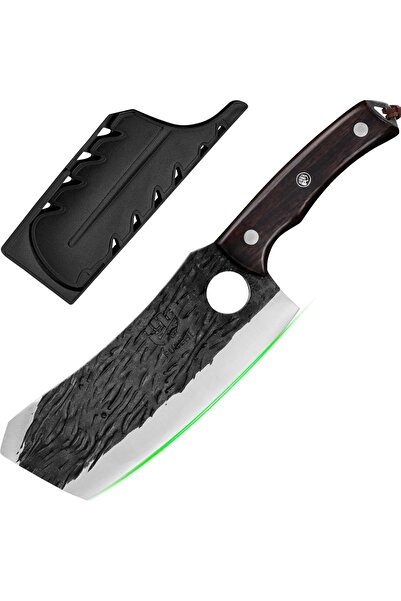 OEM FULLHI Cuțit de bucătar Stal carbon 29 cm Stil japonez Mâner din lemn