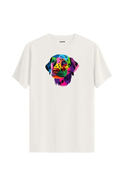 Colermi Lucky Dog Design T-Shirt