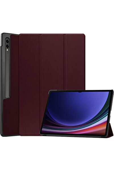 Techsuit FoldPro Flip Cover Κόκκινο για Galaxy Tab S9 Ultra