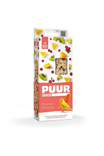 Witte Molen Puur Baton Seminte Pentru Canar, cu Merisor,Kiwi 2Buc,60G