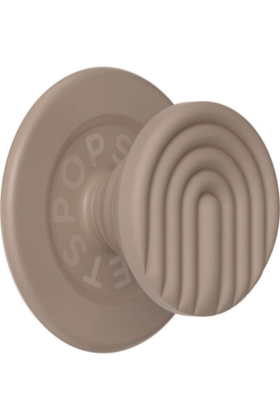 Popsockets Popout Magsafe Βάση Smartphone Συλλογή Curves Μπεζ