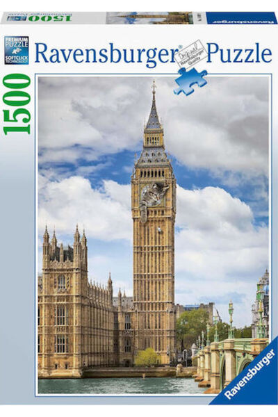 RAVENSBURGER Αστεία Γάτα στο Μπιγκ Μπεν Παζλ 2D 1500 Κομμάτια Κωδικός: 16009