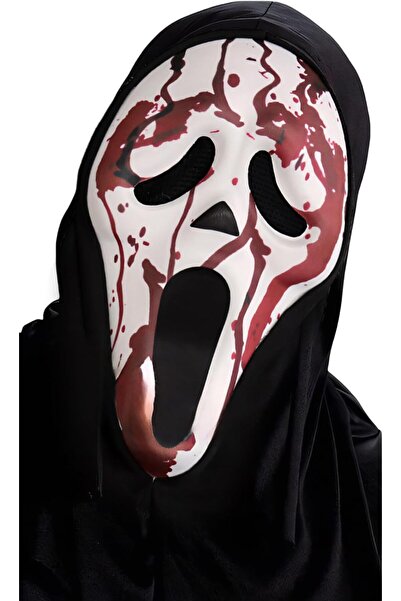 Mupkvy Masca Ghostface Scream pentru petrecerea de Halloween, Mască înfricoșă...