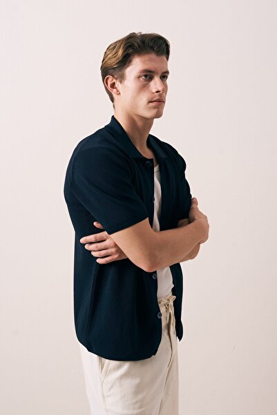 carino man REGULAR FIT TRİKO GÖMLEK