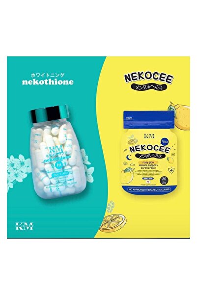 Top Choice Her Skin Nekothione Glutathione and Nekocee Supplement for Skin Care