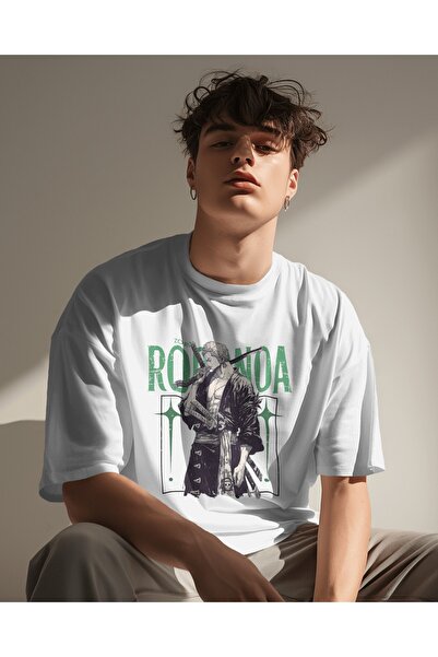 Veldora One Piece Roronoa Zoro Anime Oversize T-shirt