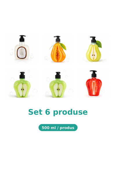 Tasty Set 6 Produse Tasty, Mix Cocos, Pepene Galben, Pere, Mar Piele Sensibil...