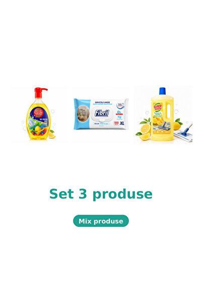 Fibril Bucatarie Complet, Set 3 Produse: Lamaie, Xl Blue, Lamaie