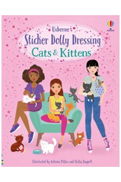 Usborne Sticker Dolly Dressing Cats and Kittens