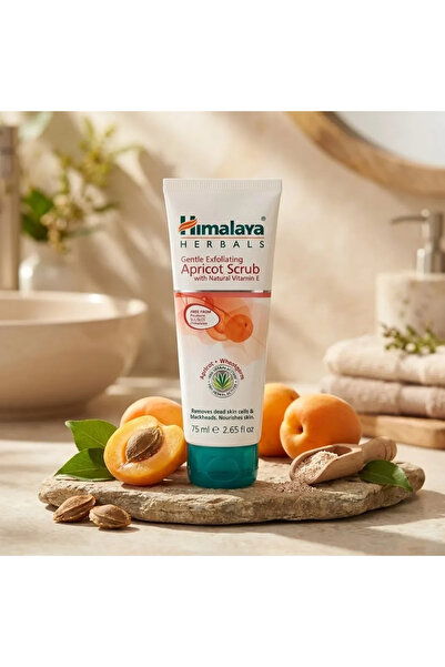 Himalaya Απολεπιστικό scrub με βερίκοκο για ευαίσθητο δέρμα, 75ml