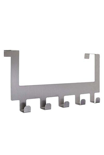 OEM Cârlige pentru Ușă și Dulap, Inox, 5 cârlige, 30x7.5x14.5cm, 7.5x14.5cm, ...