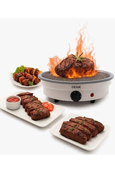 TERRION DX2811 Electric Barbecue Grill – 1000W Portable Round Indoor/Outdoor ...