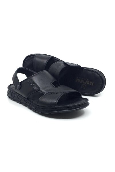 Taşpınar Ayakkabı 100% Genuine Leather Orthopedic Men's Summer Comfortable Da...