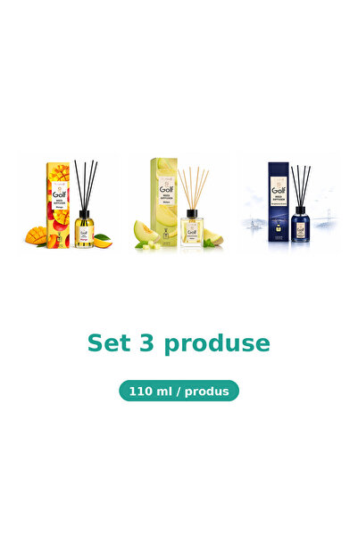 Golf Set 3 Produse Golf, Mix Mango, Melon, Bosphorus Dream