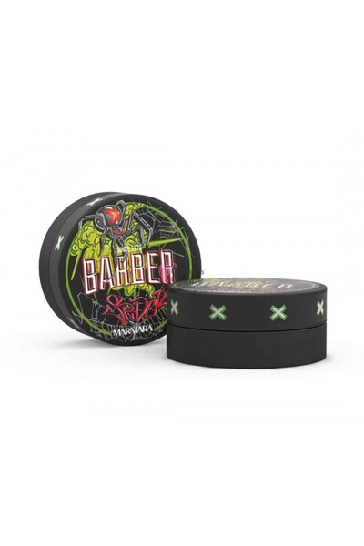 Marmara Ceara pentru par cu luciu si fixare puternica, Barber Spider Wax 150 ml