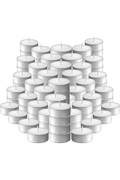 The Bros Tea Light Candles, Set of 100 Unscented Tea Lights, Burns Aprx. 4 Hours