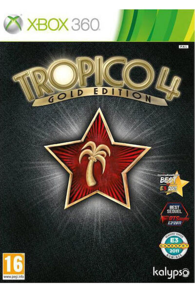 KALYPSO Tropico 4 Gold Edition Gold Edition Παιχνίδι XBOX 360 (Μεταχειρισμένο)