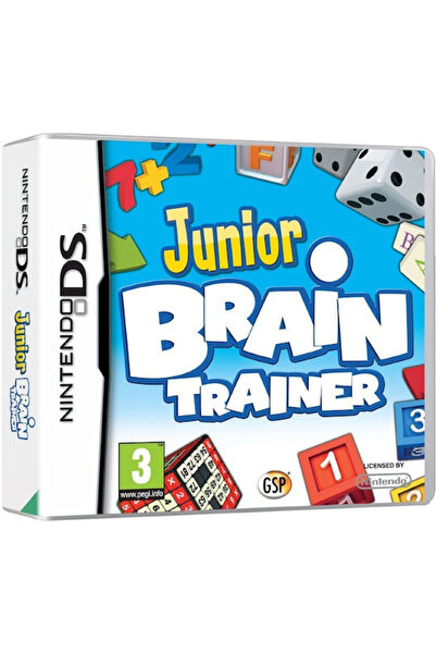 Nintendo Τζούνιορ Μπρέιν Τρέινερ DS Παιχνίδι (Μεταχειρισμένο) (Μόνο το παιχνίδι)
