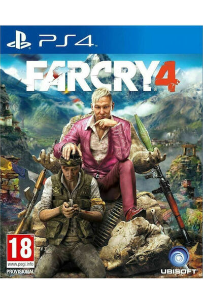 Ubisoft Ltd Farcry 4 Παιχνίδι PS4 (Μεταχειρισμένο)