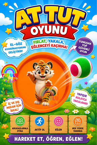 YUPULU At Yakala At Tut Figürlü Model Raket Cırtlı Top Yakalama Oyun Seti Eğl...