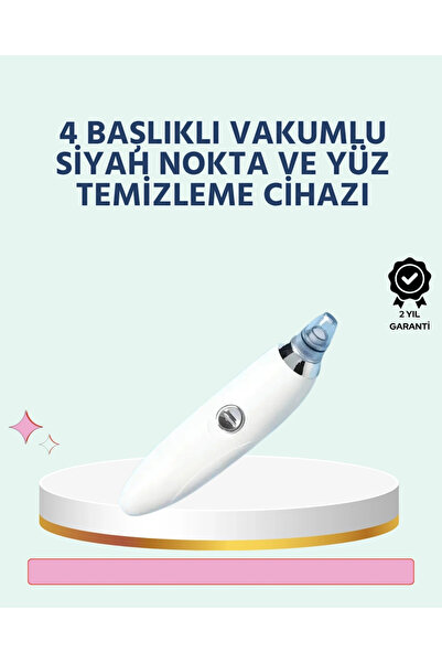 ARMÜZ Skin-Friendly Vacuum Blackhead Remover – Against Blackheads, Oil, and M...