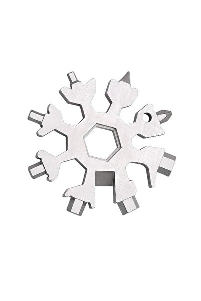 OEM Accesoriu argintiu tip surubelnita/inbus cu 8 capete, gen breloc