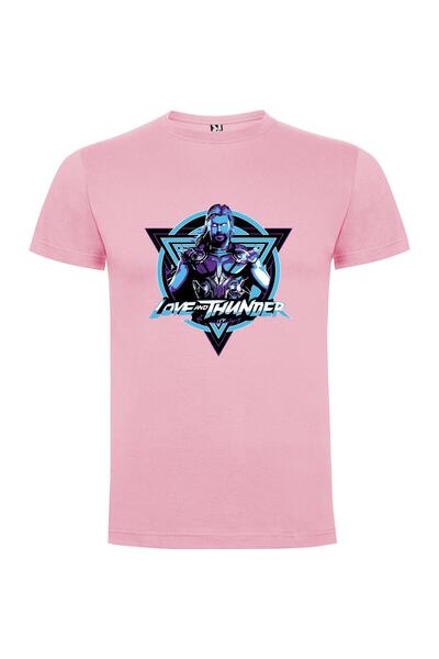 iLovePrints Love & Thunder: Stanced or Marvel's Thunder God Tshirt