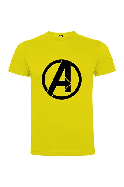 iLovePrints Marvelous Avengers Logo Raglan Tshirt
