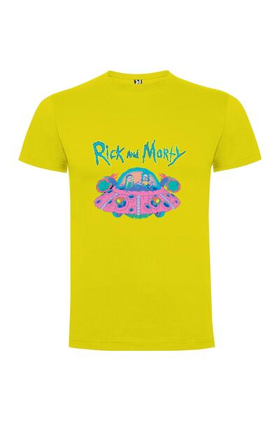 iLovePrints Morty's Pink Space Art Tshirt