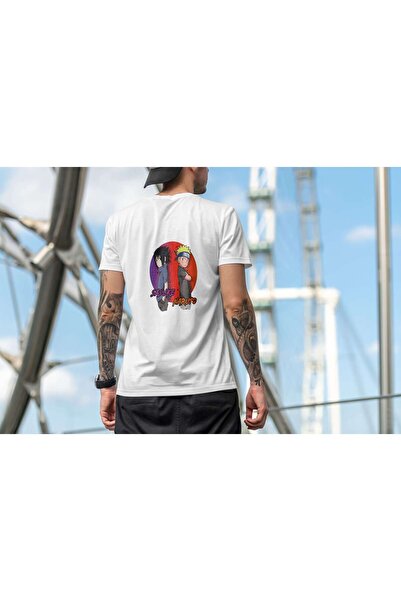 iLovePrints Sasuke and Naruto Tshirt
