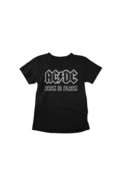 iLovePrints AC/DC Back in Black T-Shirt