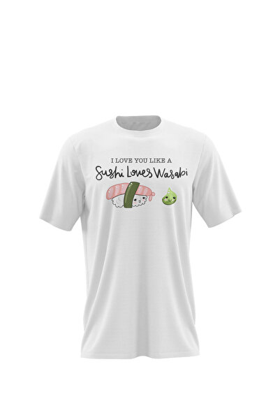 iLovePrints Μπλούζα Anime Love Sushi