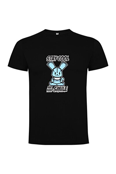 iLovePrints Cool Bunny Smirks Tshirt