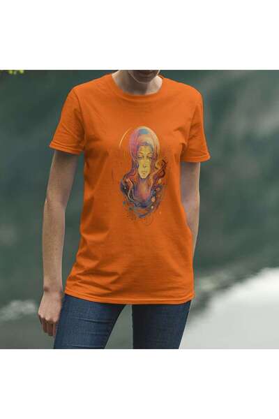 iLovePrints Abstract Portrait of a Woman Tshirt