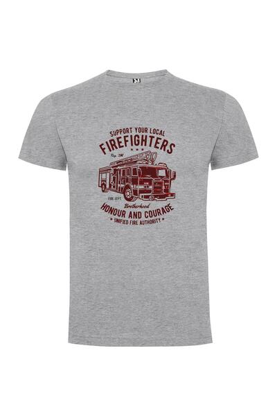 iLovePrints Local Firefighting Heroes Tshirt