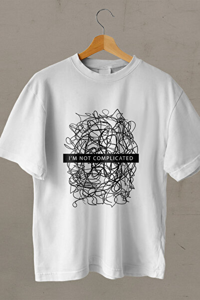iLovePrints Μπλούζα Funny I'm Not Complicated
