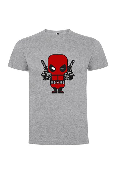iLovePrints Red Gunslinger Deadpool Tshirt