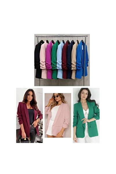 Nobrand BLAZER VERDE DE DAMĂ, UNIVERSAL
