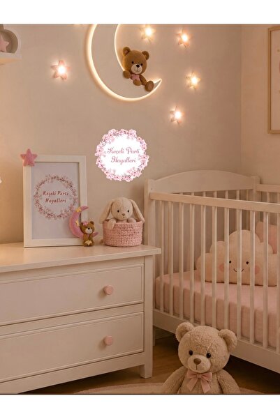 Keçeli parti hayalleri Baby Children's Room Frame Teddy Bear New Sleeper
