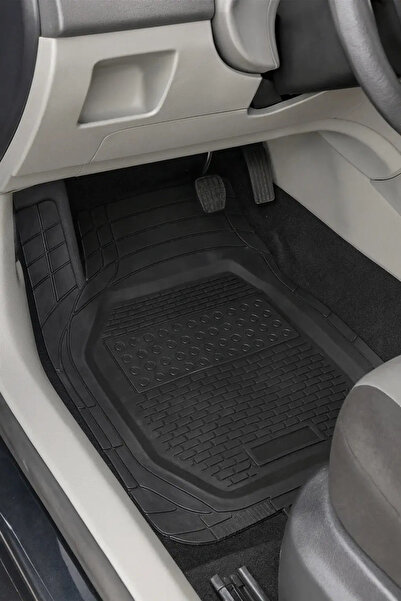 DERYA DENİZ TİCARET Ford C-Max 2012 Uyumlu 3 Cm Havuzlu 5 Parça Set 3D Paspas...