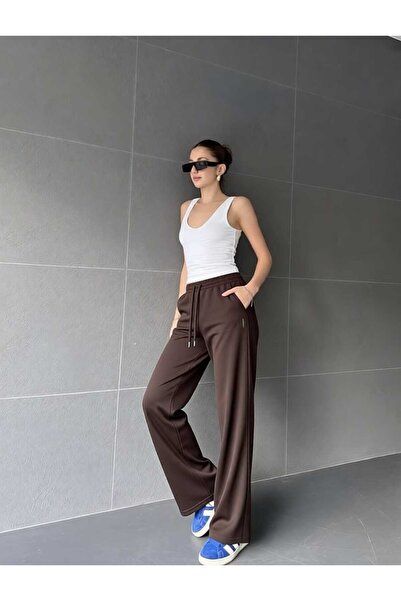 Mercan Kids Women's High Waist Loose Palazzo Trousers