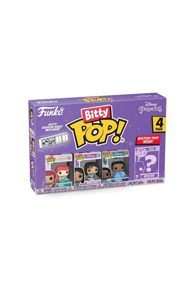Funko Bitty Pop 4 Pack Disney Princess Ariel POP Figür