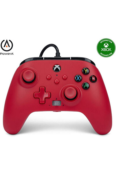 Powera Ενισχυμένο Ενσύρματο Χειριστήριο για Xbox Series σε Κόκκινο Artisan