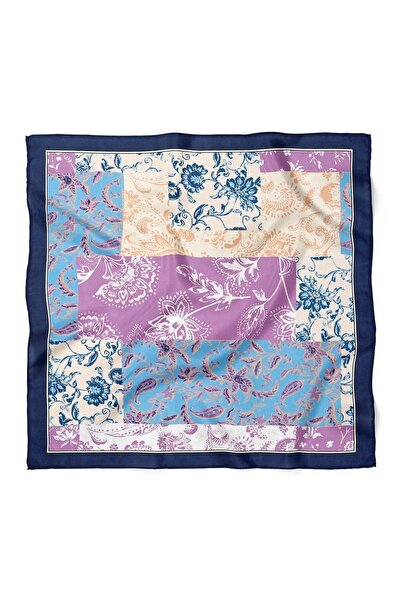 IŞIKTAŞ COLLECTİON Geometric Pattern Bandana Scarf 50*50