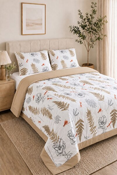 Bikaya Home Set dublu cu cadru pentru pat |   200x230 cm |   100% bumbac |   ...